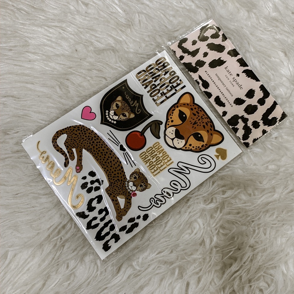 Kate Spade Temporary Tattoos